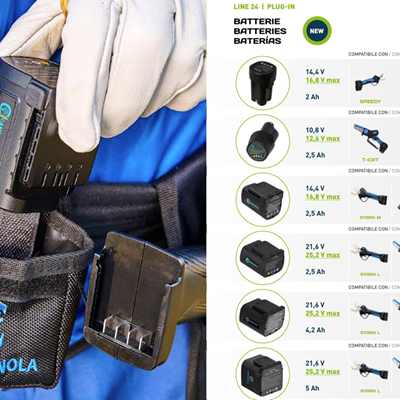 KOMPATIBILNE BATERIJE ZA CAMPAGNOLA AKU PROGRAM