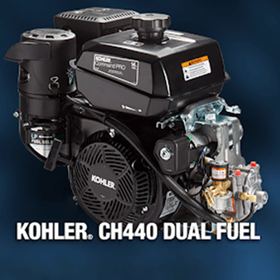 Novi Kohler motor CH440DF (benzin+propan)
